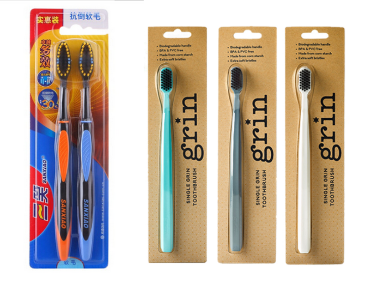 China Full Automatic New Toothbrush Blister Card Packing Machine