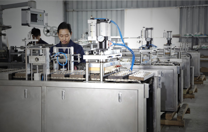  Lipstick Toothbrush Packaging Plastic PVC Carton Blister sealing Packing Machine