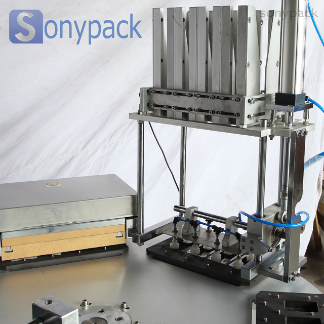 Rotary Type Automatic PVC Placitc Blister Card Heat Sealing Packaging Machine for Battery