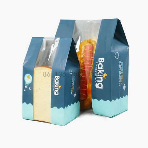 Square Bottom Kraft Paper Food Bag Making Machine