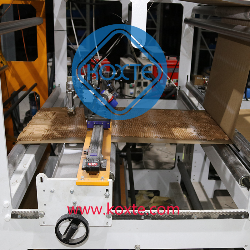 Glass bottle express packing Honeycomb Paper Bag Making Machine