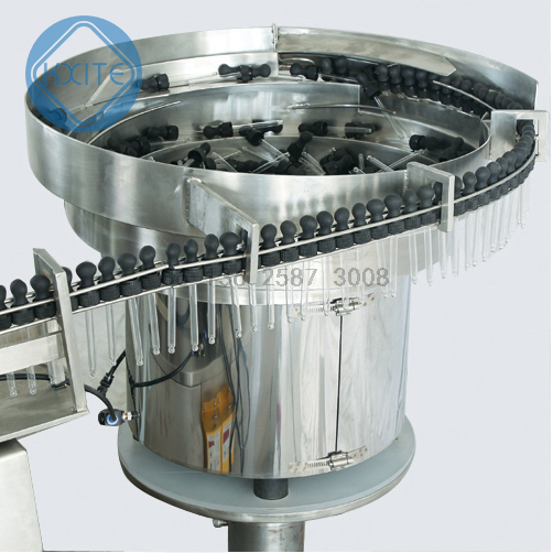 Automatic essential oil injection liquid glass bottle filling and capping machine