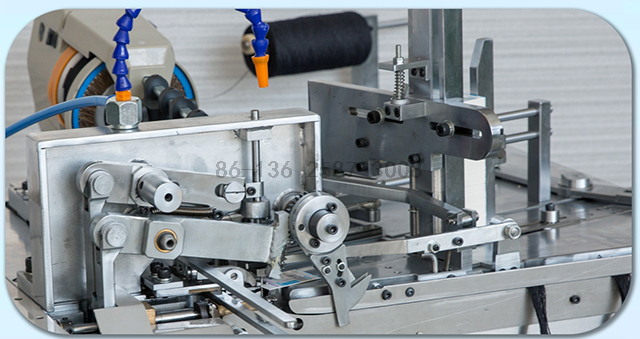 Full Automatic new paper Tag Punching Stringing Machine for china 