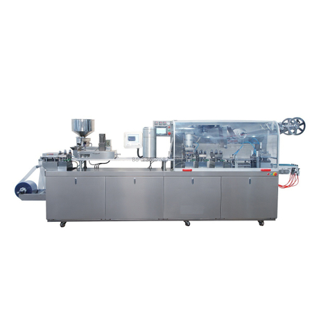 Automatic Mini Alu Plastic Liquid Chocolate Blister Packing Machine 