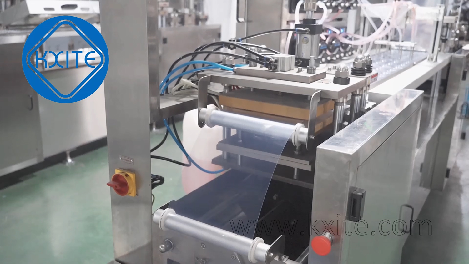 Al / PVC Antibacterial Mouth Wash Honey Candy Liquid Blister Packing Machine