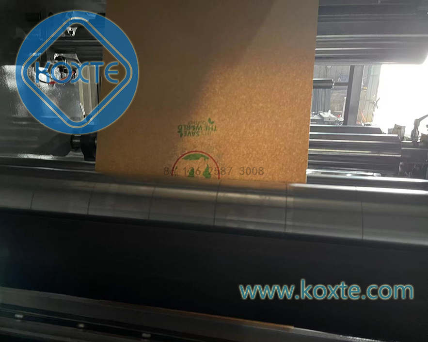 High Speed Shopping Paper Bag Cup Rolling Kraft Paper Flexo Printing Machine