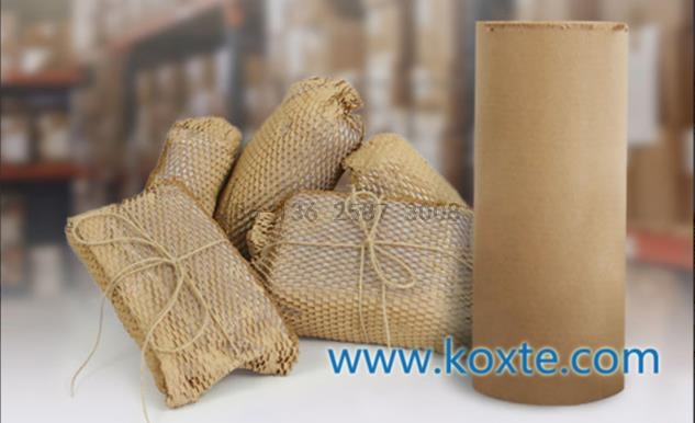 Automatic Honeycomb Kraft Geami Paper Cushion Biodegradable Protective Wrapping Making Machine