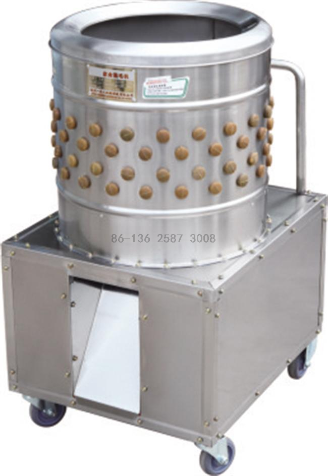 stainless steel poultry feather chicken plucker machine