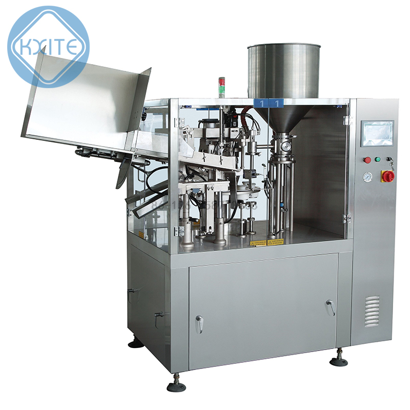 Fully Auto Plastic Cosmetic Hand Sanitizer Gel Tube Filling And Sealing Machine