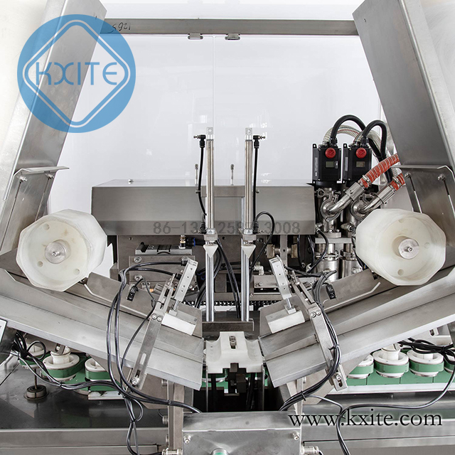 Fully Auto Plastic Cosmetic Hand Sanitizer Gel Tube Filling And Sealing Machine
