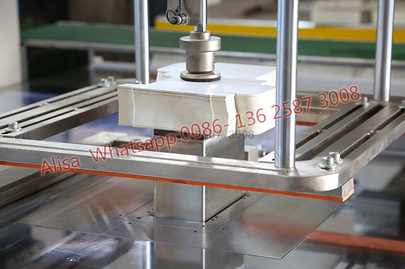 Paper Cup Tags Label Waste Die Cutting Stripping Machine