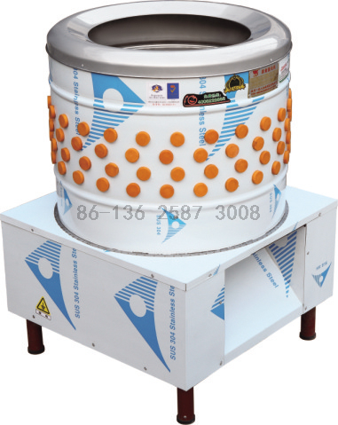 stainless steel poultry feather chicken plucker machine