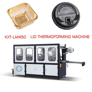Disposable Cup Plastic Lid with Hole Thermoforming Machine