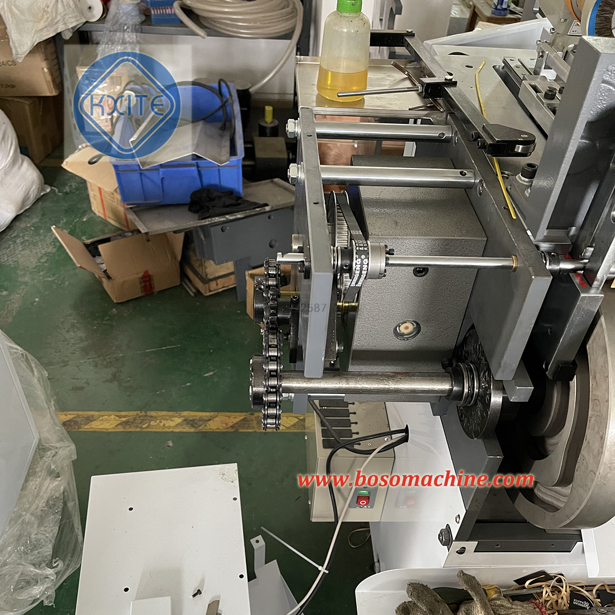 Full Automatic Paper Car Air Freshener Threading Stringing Tying Machine