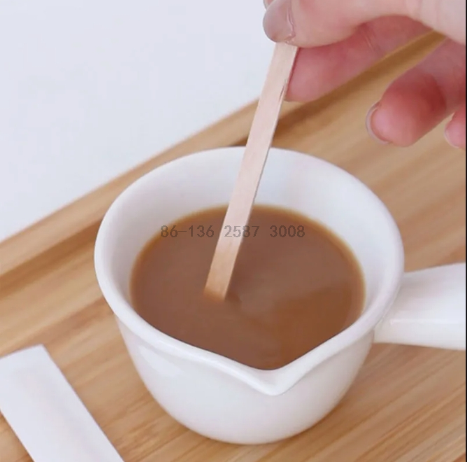 Automatic Plastic Coffee Stir Stirrer Stick Packing Machine