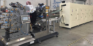 Six Color Plastic Tube pipe Offset Printing Machine