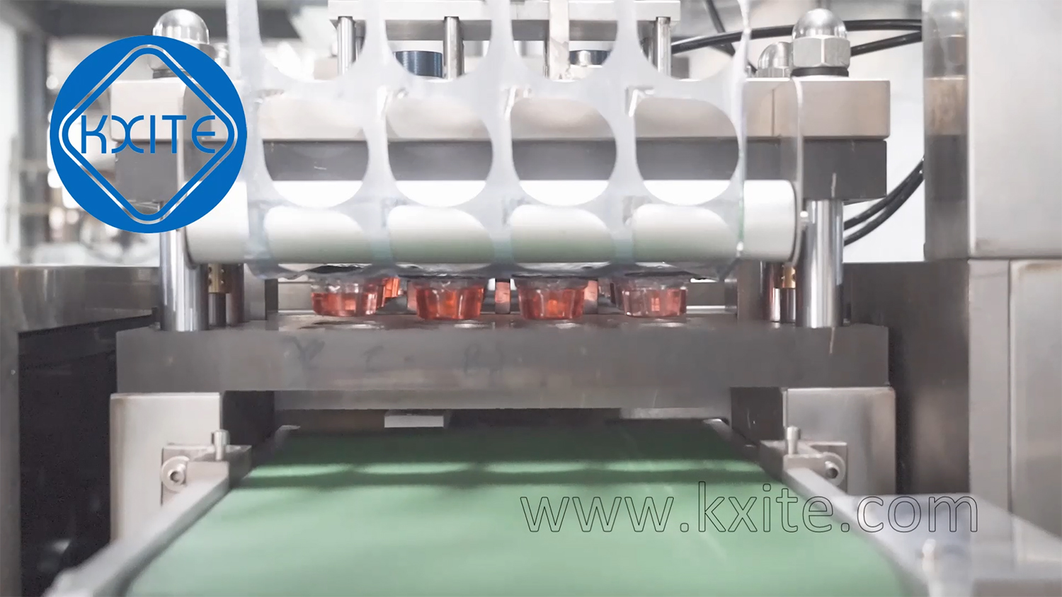 Al / PVC Antibacterial Mouth Wash Honey Candy Liquid Blister Packing Machine