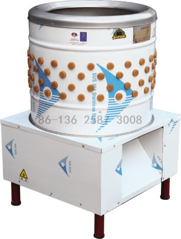 stainless steel poultry feather chicken plucker machine