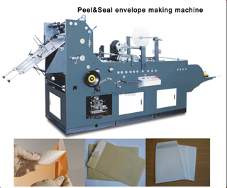 Fully Automatic Peel And Seal Paper Envelope Bag Making Machine