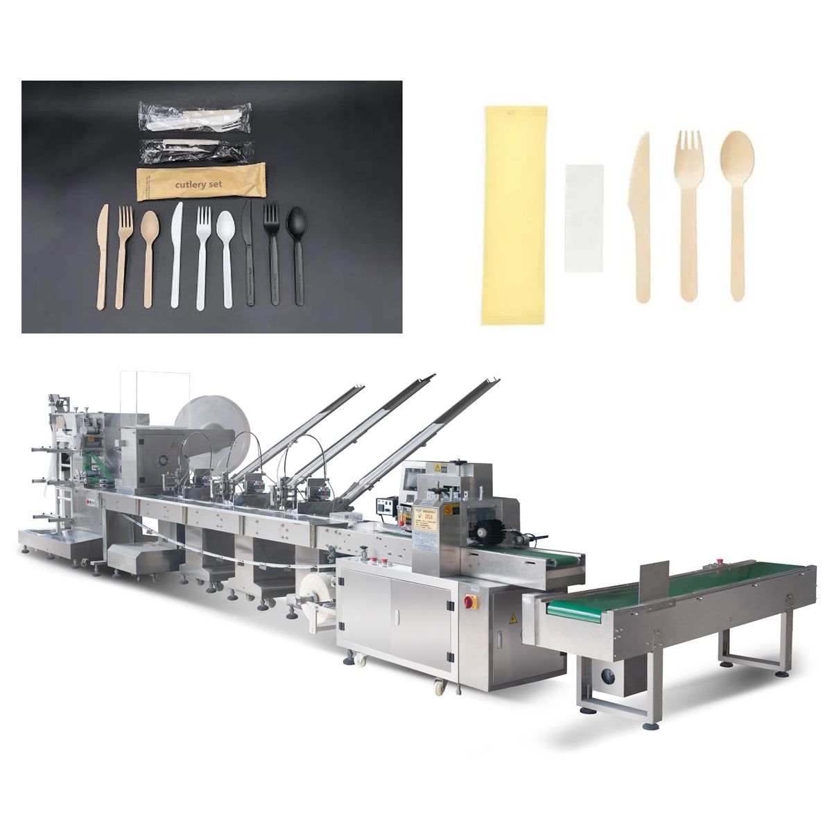 Automatic Disposable tableware packing machine
