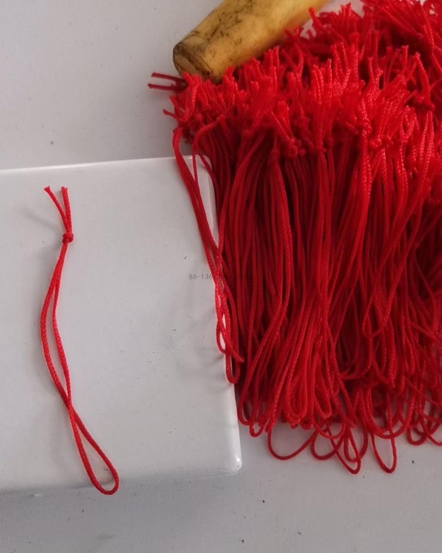 Automatic Paper Cord Stringing Knotting Machine