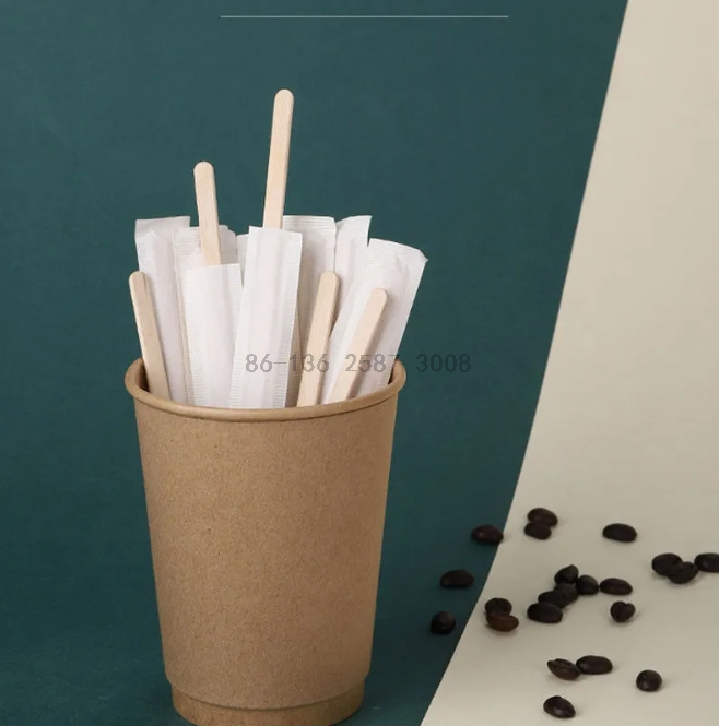 Automatic Plastic Coffee Stir Stirrer Stick Packing Machine