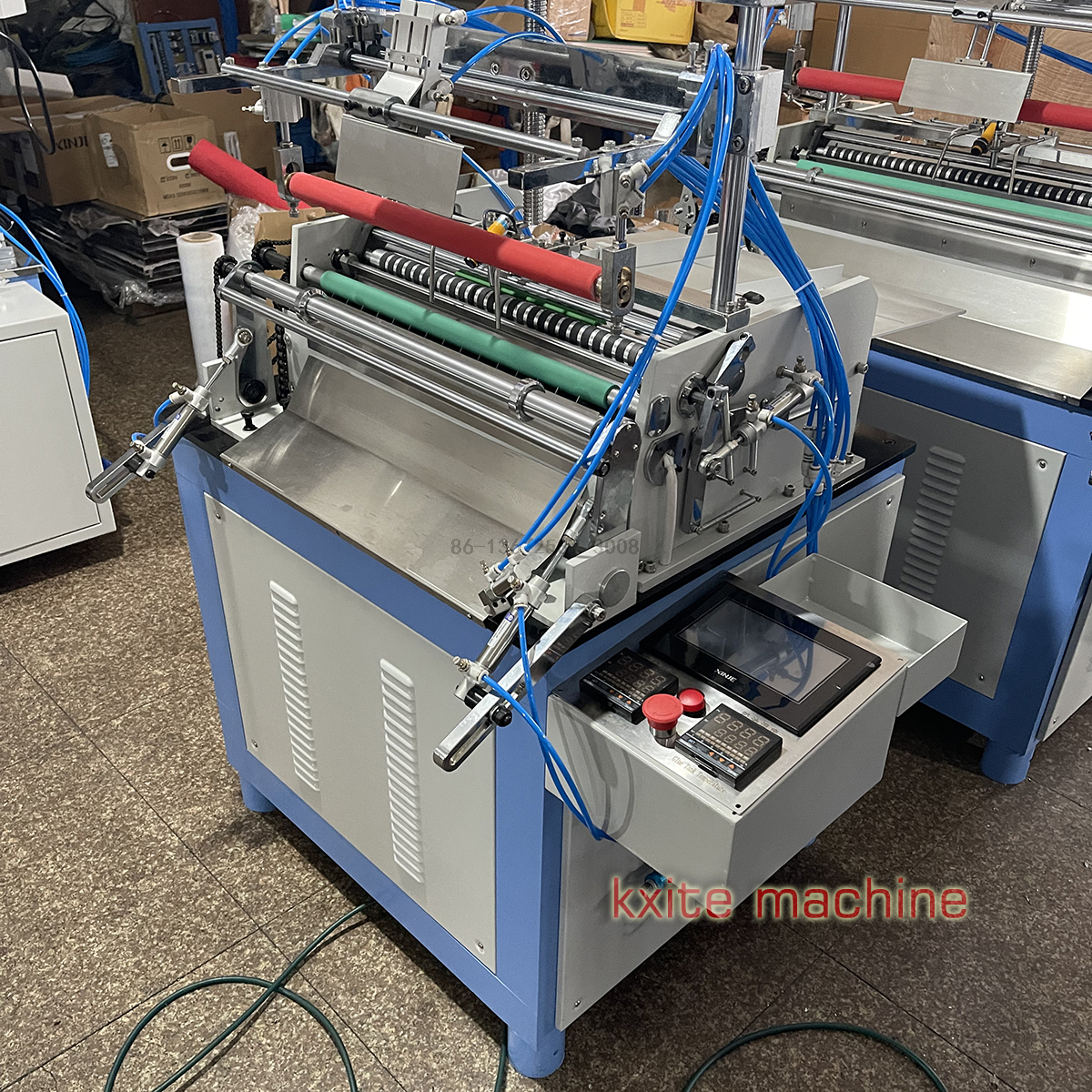 Paper Tube Labeling Machine Composite Paper Can Labeling Machine