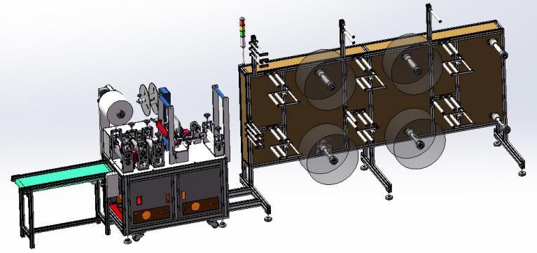 N95-MASK MAKING MACHINE