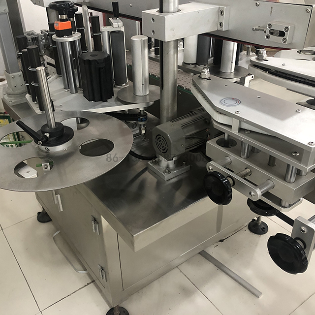 Automatic Paper Label Bottle Paste Labeling Machine for Wet Glue Paster Labeler Applicator For Round Square Flat Shaped Plastic Jar Glass Bottle Food Tin Can