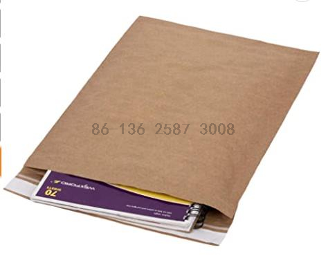 Kraft Paper Poly Envelopes Mailer Foam Kraft Paper Bag Making Machine
