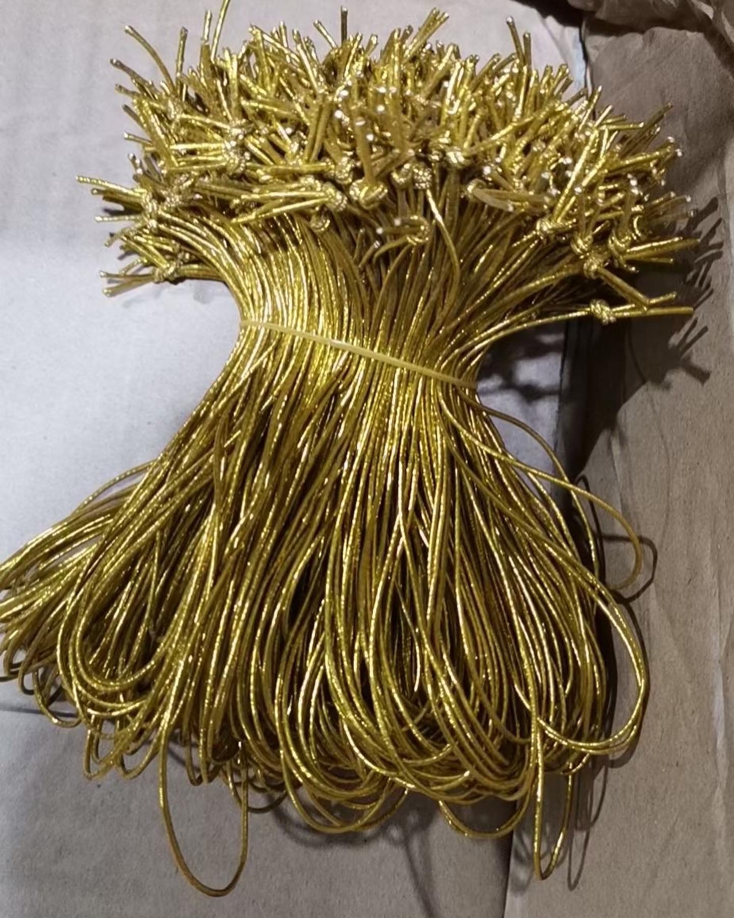 Automatic Paper Cord Stringing Knotting Machine