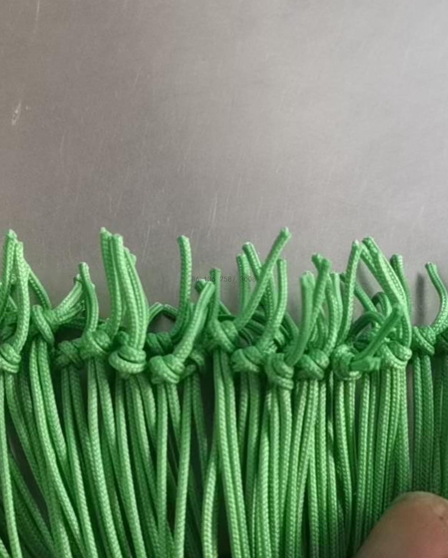 High Speed Wax Cotton Cord Knotting Machine
