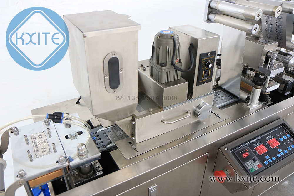 Dpp-88 Full Automatic Chocolate Jam Butter Blister Forming Filling Sealing Packaging Machine Blister Packing Machine for Honey