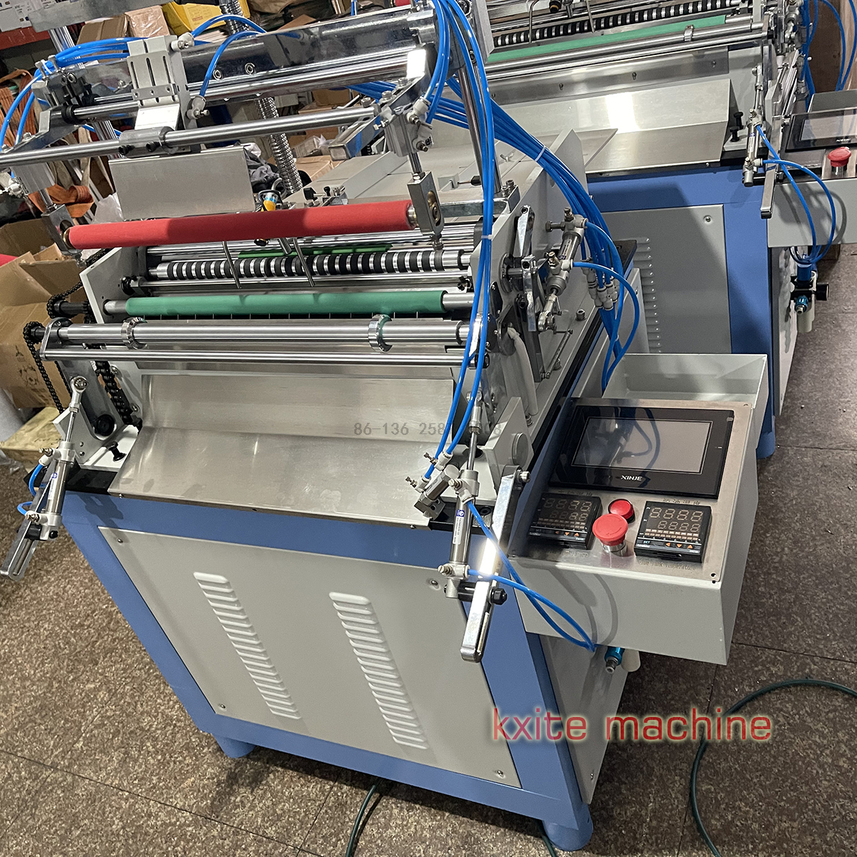 Paper Tube Labeling Machine Composite Paper Can Labeling Machine