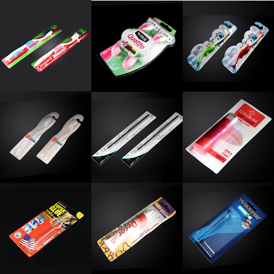 Perfume Blister Card Packaging Machine for Glass bottles Aromatherapy oil 